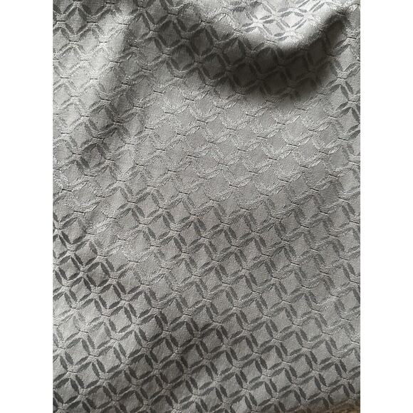 Ann Taylor Loft Gray Texture Crop Pant Diamond Pattern 12 Regular Career Classic - Picture 4 of 6